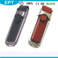 Leather USB Flash Memory Stick with Custom Logo 1-64GB